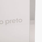 Moldura Tons Prateado 15x20 SHINY & BRUSHED - Gato Preto