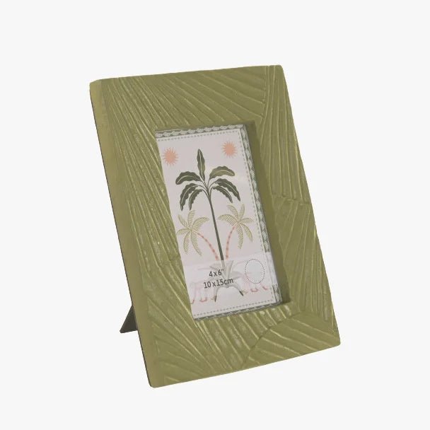 Moldura Verde 10x15 SAVANA - Gato Preto