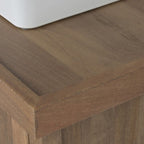 Móvel Banho Madeira com Lavatório 81x56x95 CLEAR - Gato Preto