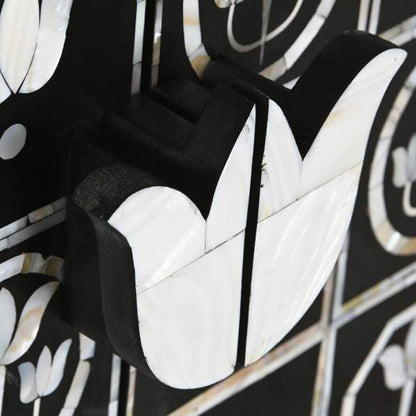 Móvel de Bar Ferro e Osso NOIR - Gato Preto