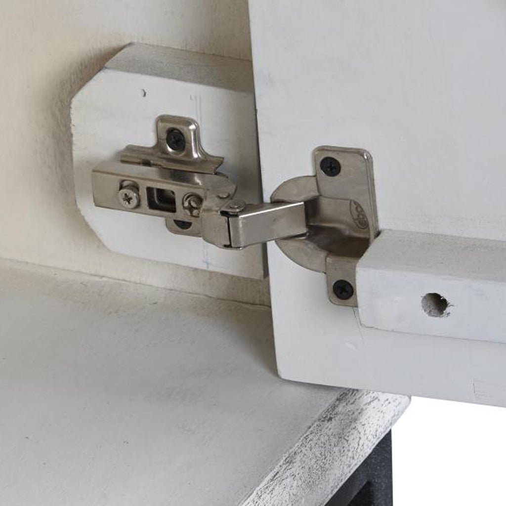 Móvel de Televisão Madeira com Mosaicos em Cerâmica 130x40x56 JASMIN - Gato Preto