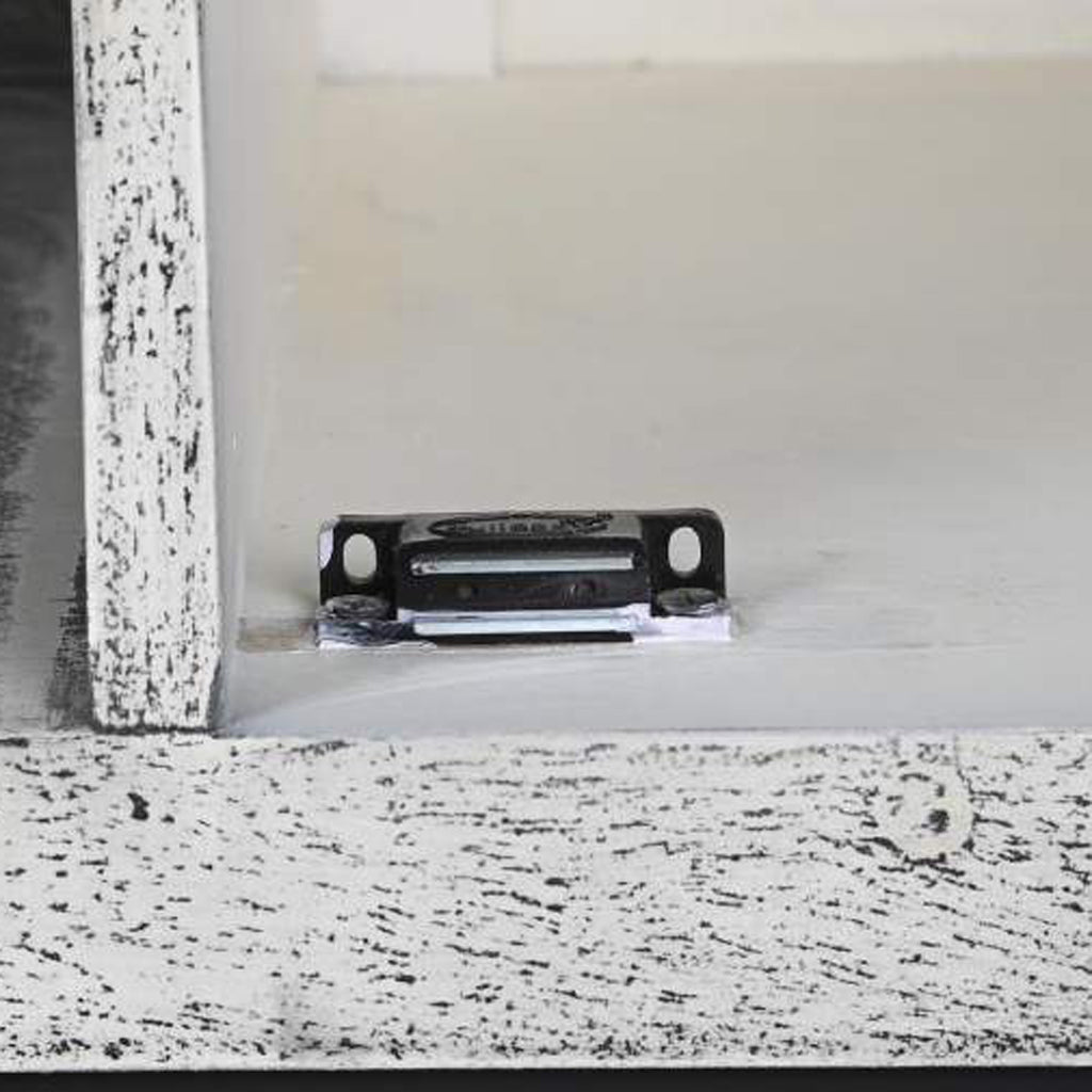 Móvel de Televisão Madeira com Mosaicos em Cerâmica 130x40x56 JASMIN - Gato Preto