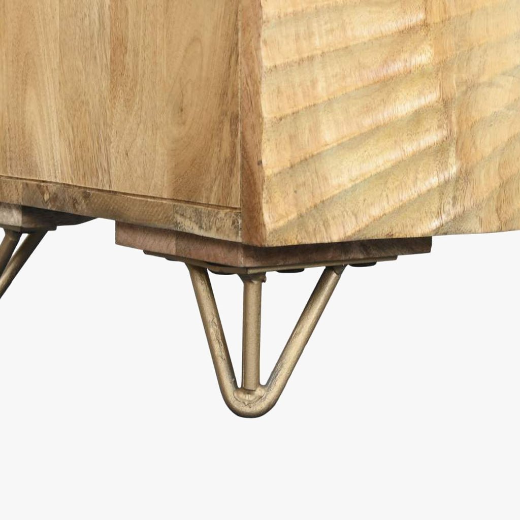 Móvel de Televisão Mandala Madeira TORA - Gato Preto