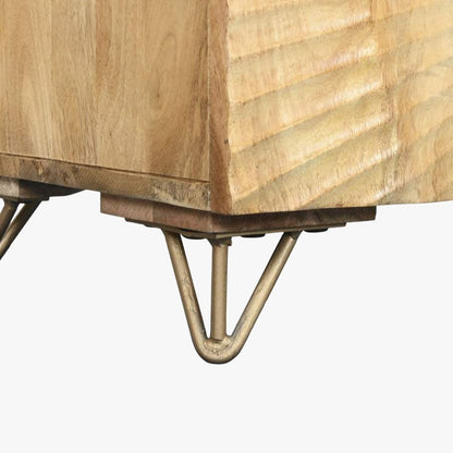 Móvel de Televisão Mandala Madeira TORA - Gato Preto