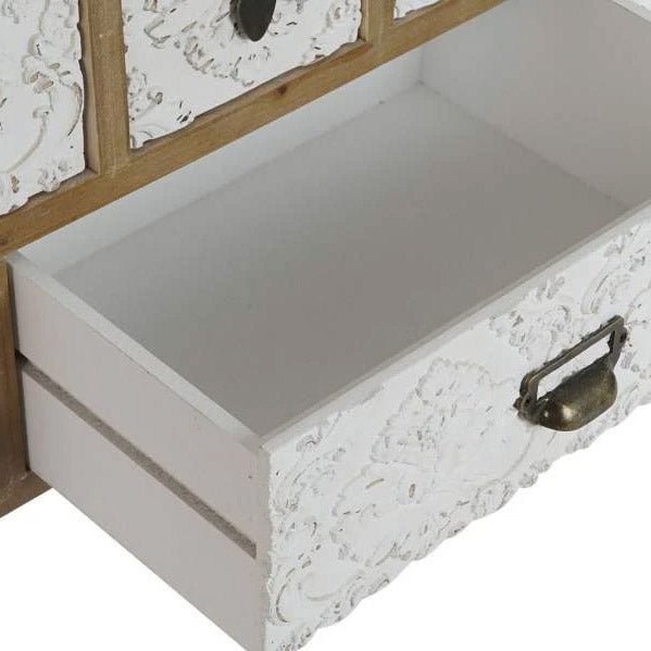 Móvel TV Relevo Floral 120x40x61 - Gato Preto