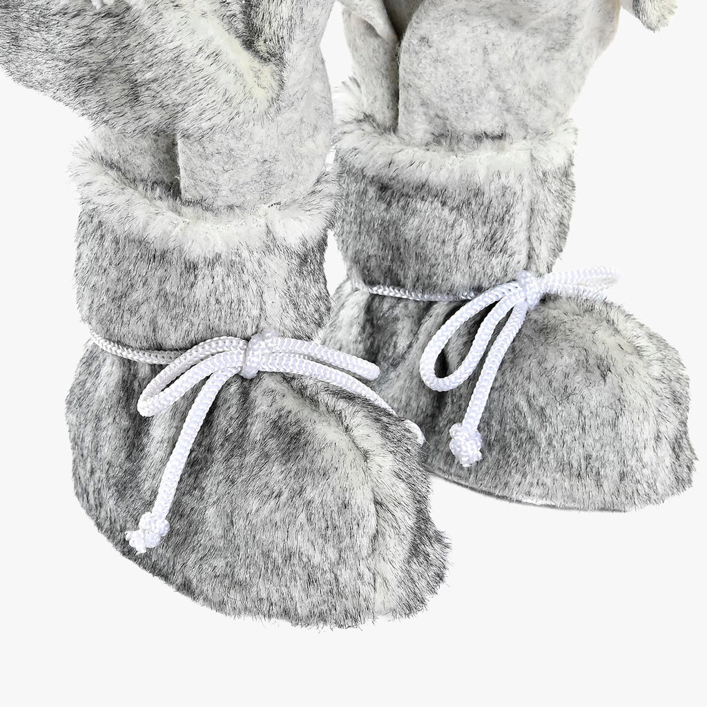 Pai Natal Cinzento 64cm ALPINE - Gato Preto