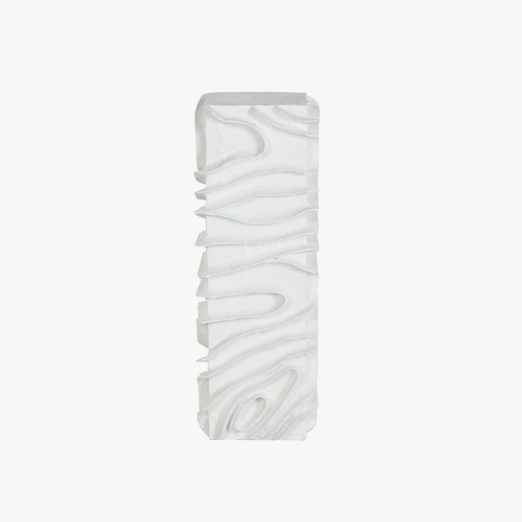 Pedestal Branco Irregular ZENA - Gato Preto