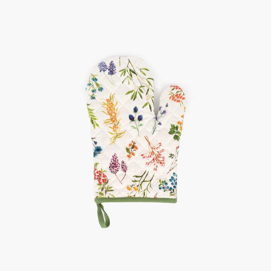 Pega Luva Algodão com Flores GARDEN MEMORIES - Gato Preto