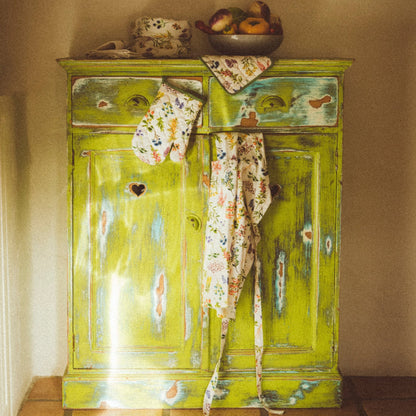 Pega Luva Algodão com Flores GARDEN MEMORIES - Gato Preto