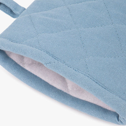 Pega Luva em Algodão Azul 4EVERYDAY - Gato Preto