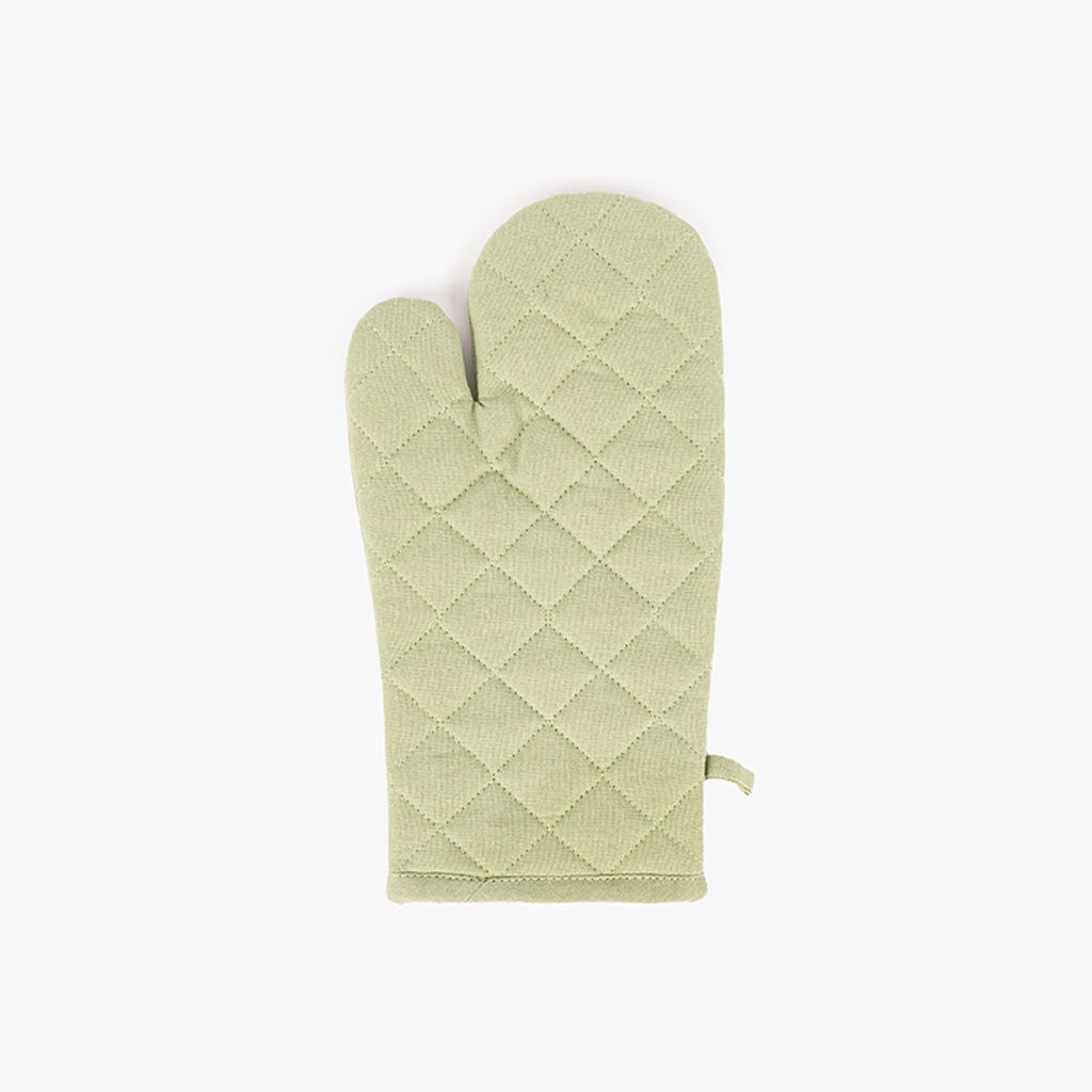 Pega Luva em Algodão Verde Claro 4EVERYDAY - Gato Preto