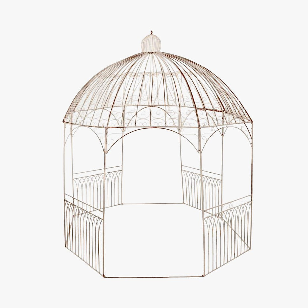 Pérgola Clássica Branca Gato Preto