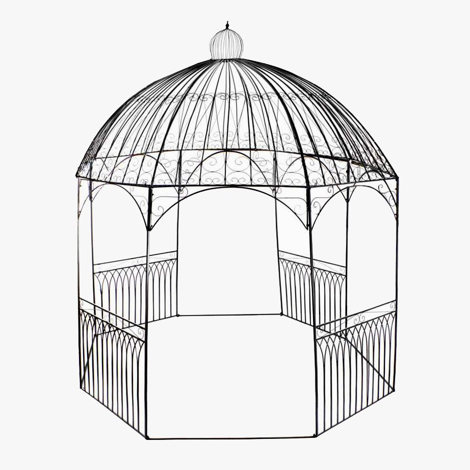Pérgola clássica romântica Gato Preto