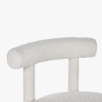 Poltrona Branca 51x52x74 MALVA - Gato Preto