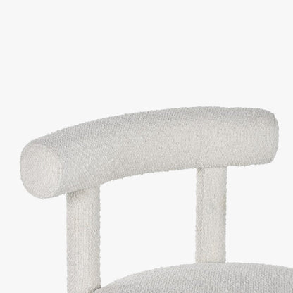 Poltrona Branca 51x52x74 MALVA - Gato Preto