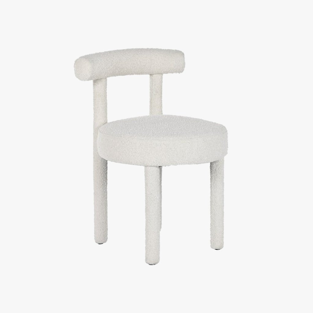 Poltrona Branca 51x52x74 MALVA - Gato Preto