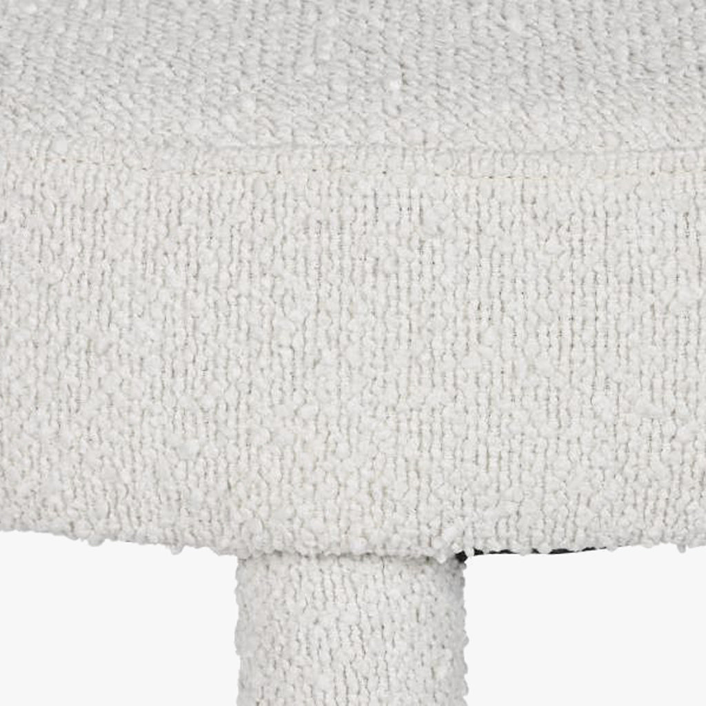 Poltrona Branca 51x52x74 MALVA - Gato Preto