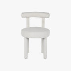Poltrona Branca 51x52x74 MALVA - Gato Preto