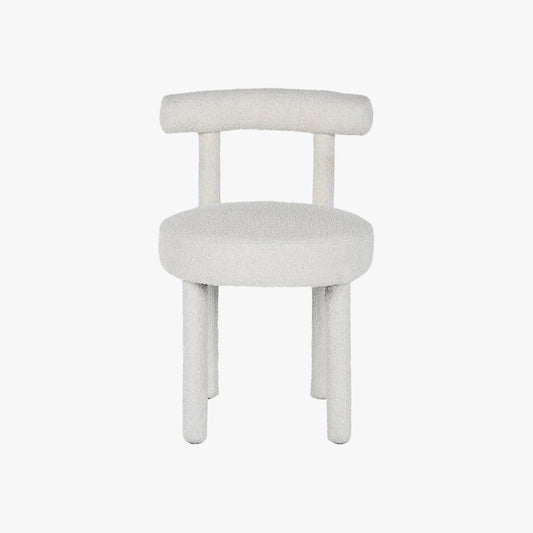 Poltrona Branca 51x52x74 MALVA - Gato Preto