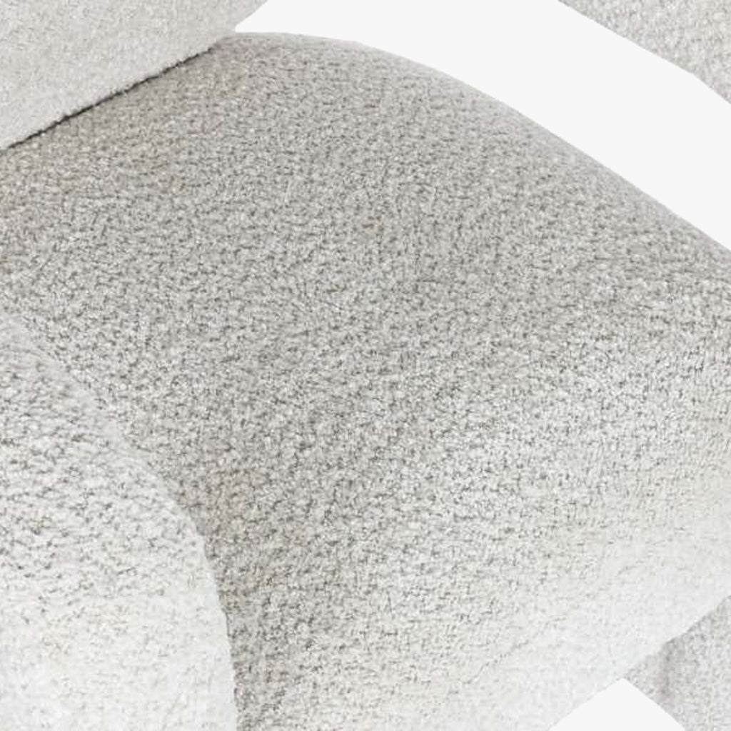 Poltrona Branca 66x65x82 MALVA - Gato Preto