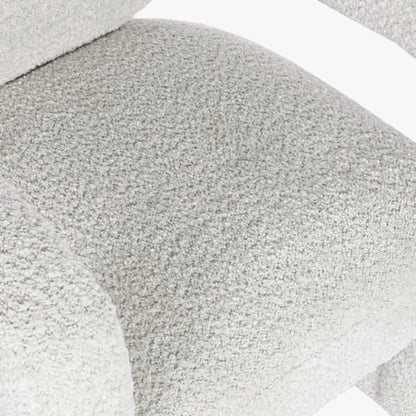 Poltrona Branca 66x65x82 MALVA - Gato Preto