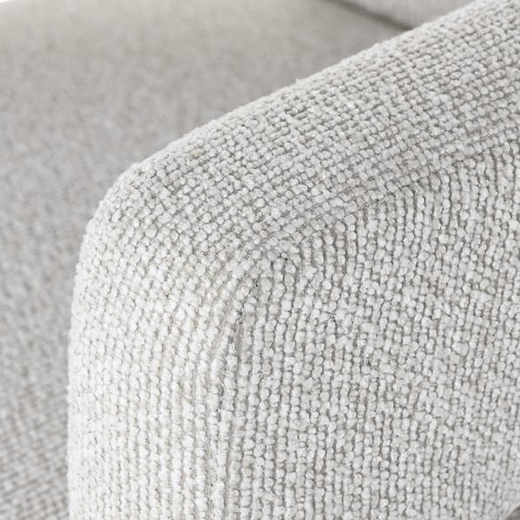 Poltrona Branca 67x61x67 MALVA - Gato Preto