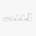 Pote grande branco ALL WHITE - Gato Preto