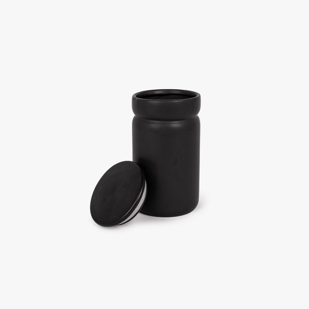 Pote grande preto ALL BLACK - Gato Preto