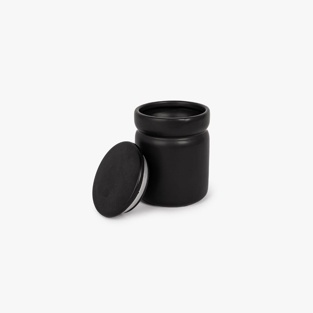 Pote pequeno preto ALL BLACK - Gato Preto