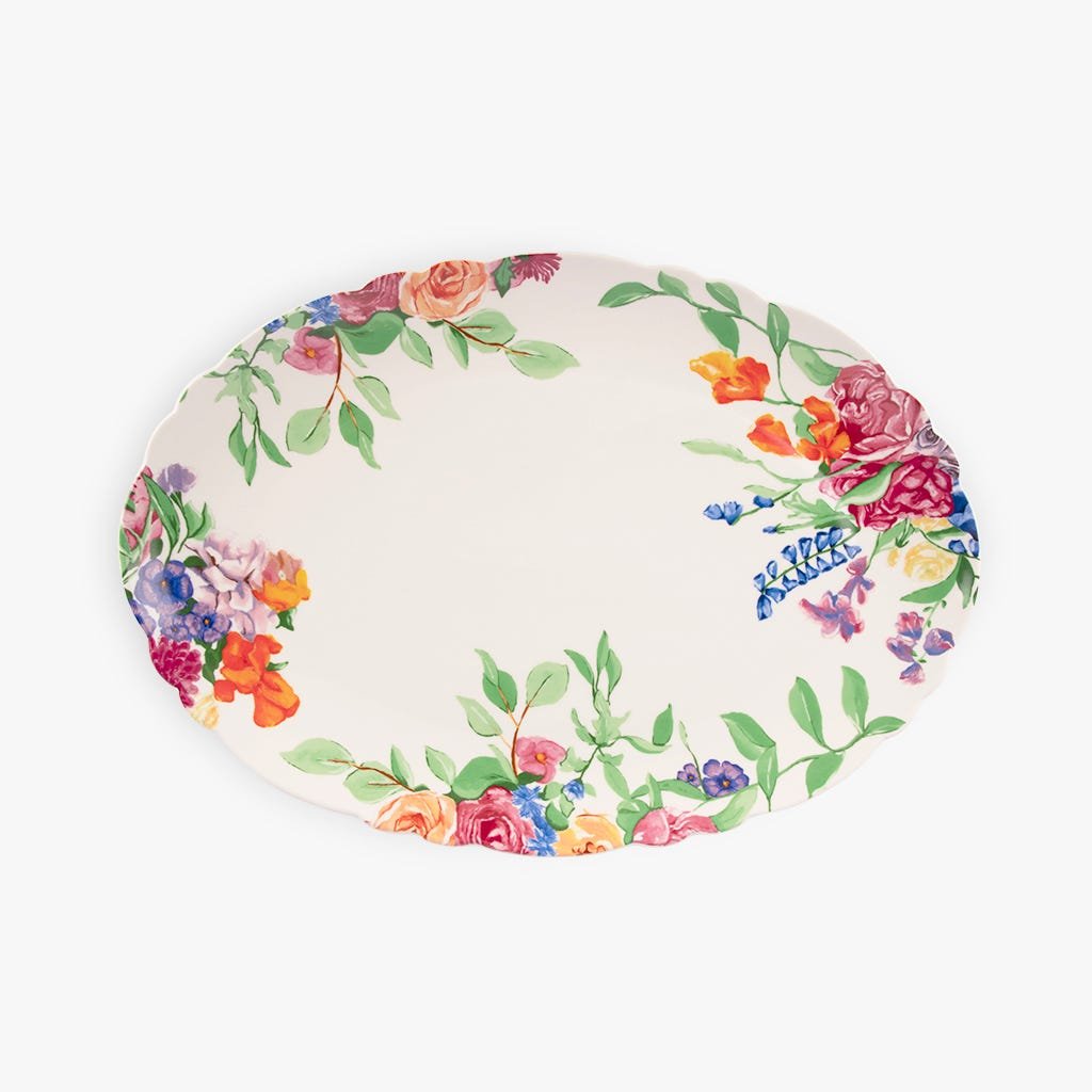 Prato de servir oval 38x26 cm MARIE - Gato Preto