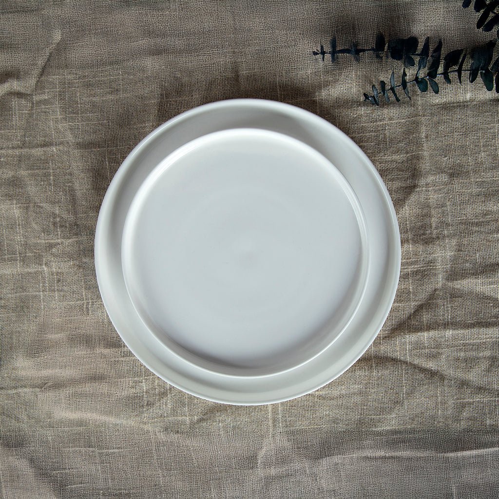 Prato de Sobremesa 21 cm BRIGHT WHITE - Gato Preto