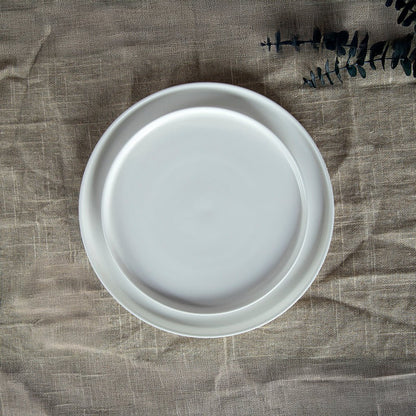 Prato de Sobremesa 21 cm BRIGHT WHITE - Gato Preto