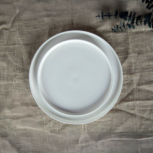 Prato de Sobremesa 21 cm BRIGHT WHITE - Gato Preto