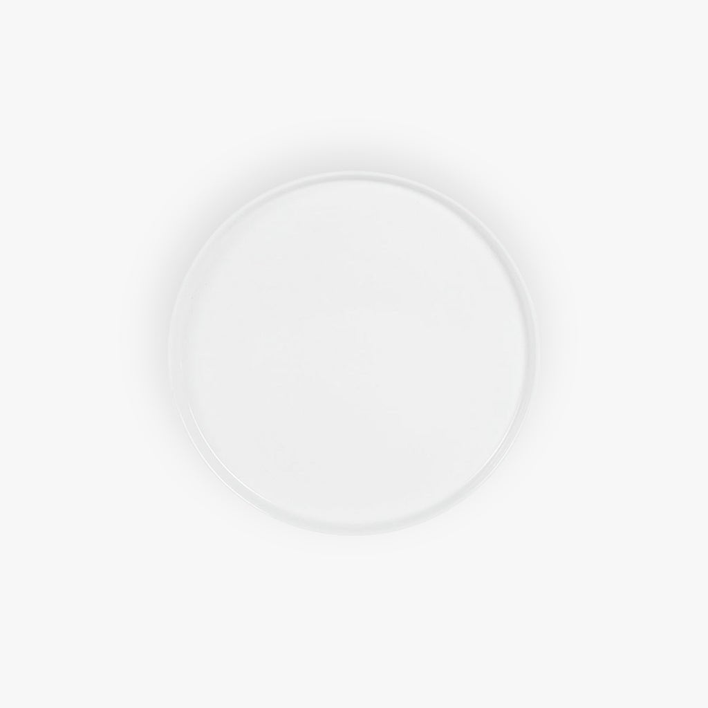 Prato de Sobremesa 21 cm BRIGHT WHITE - Gato Preto