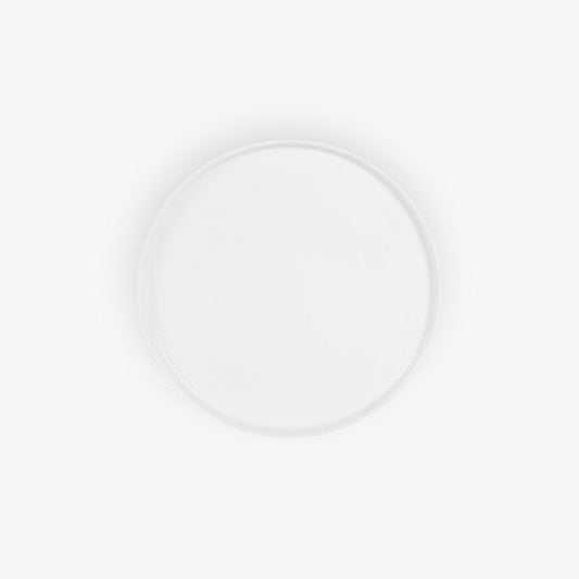 Prato de Sobremesa 21 cm BRIGHT WHITE - Gato Preto