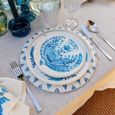 Prato de Sobremesa BLUE BIRD - Gato Preto