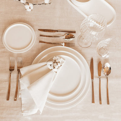 Prato Marcador 31 cm BRIGHT WHITE - Gato Preto