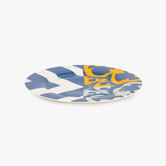 Prato Marcador AZULEJO - Gato Preto