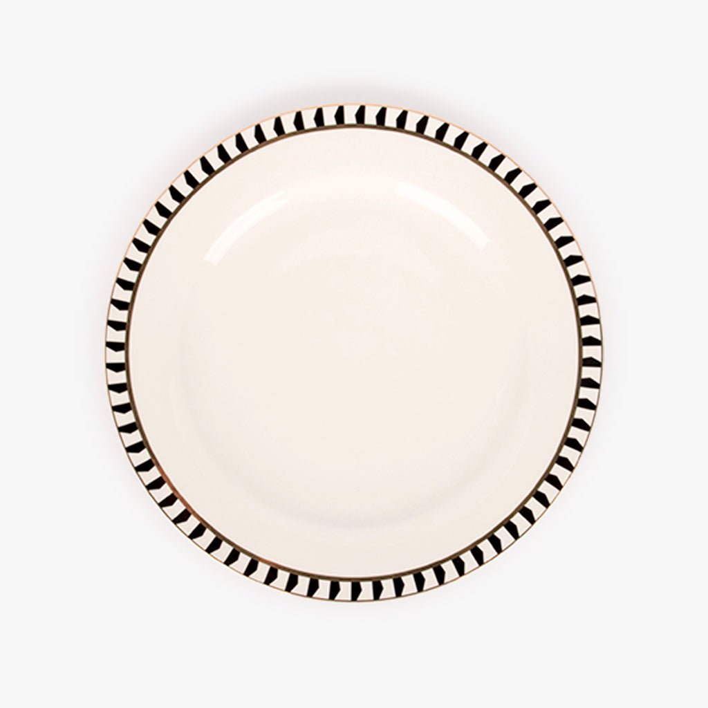 Prato Marcador Friso BLACK CAT - Gato Preto