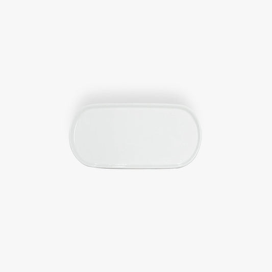 Prato Oval 21 cm BRIGHT WHITE - Gato Preto