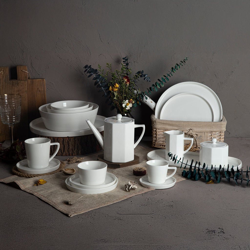 Prato Oval 21 cm BRIGHT WHITE - Gato Preto