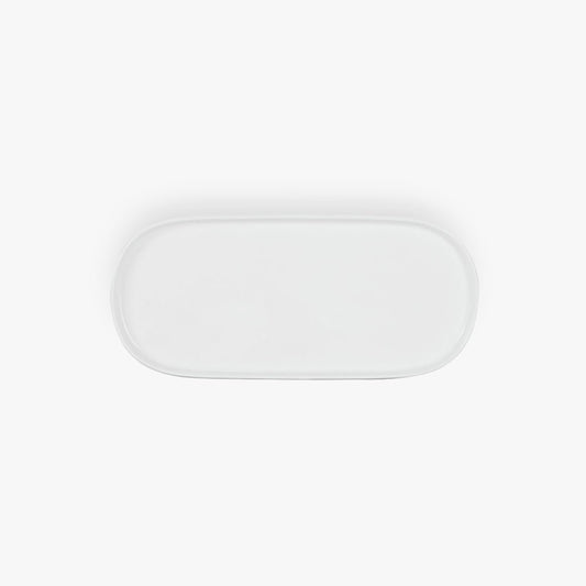 Prato Oval 33 cm BRIGHT WHITE - Gato Preto