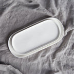 Prato Oval 33 cm BRIGHT WHITE - Gato Preto
