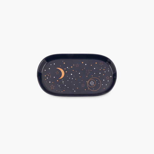 Prato oval lua 20cm BRIGHT SKY - Gato Preto