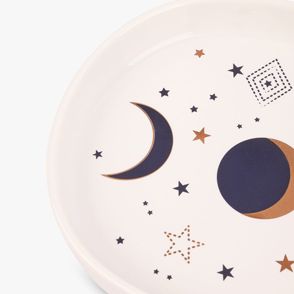 Prato oval luas 25cm BRIGHT SKY - Gato Preto