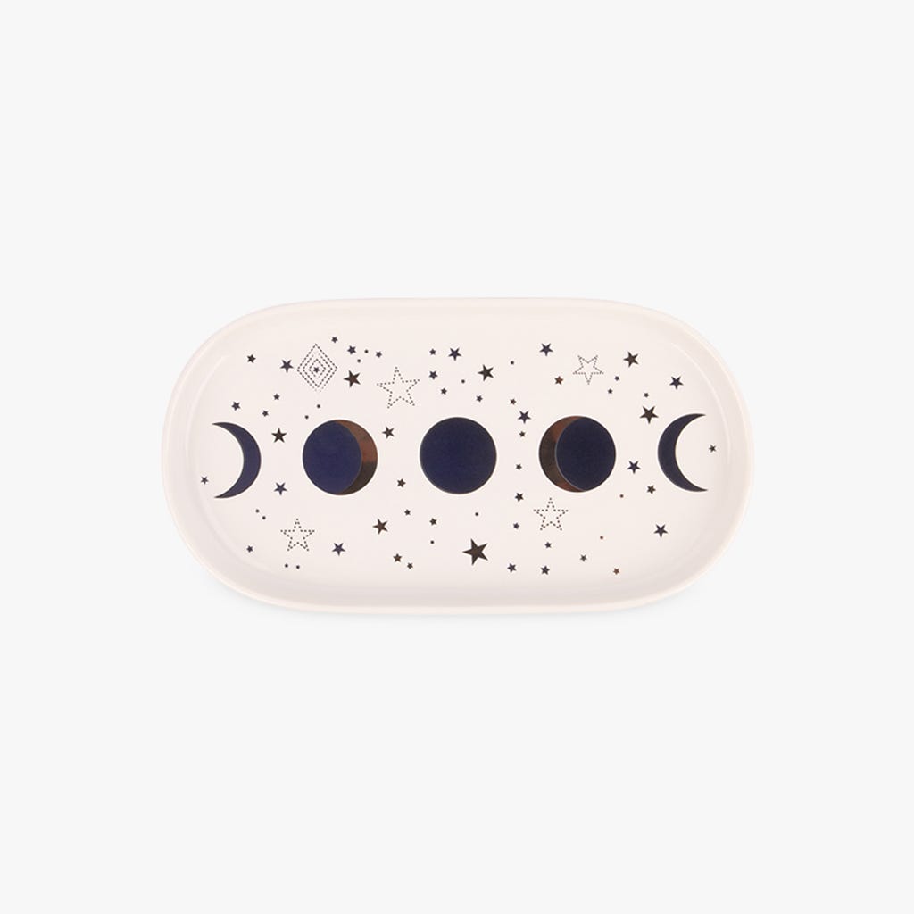 Prato oval luas 25cm BRIGHT SKY - Gato Preto