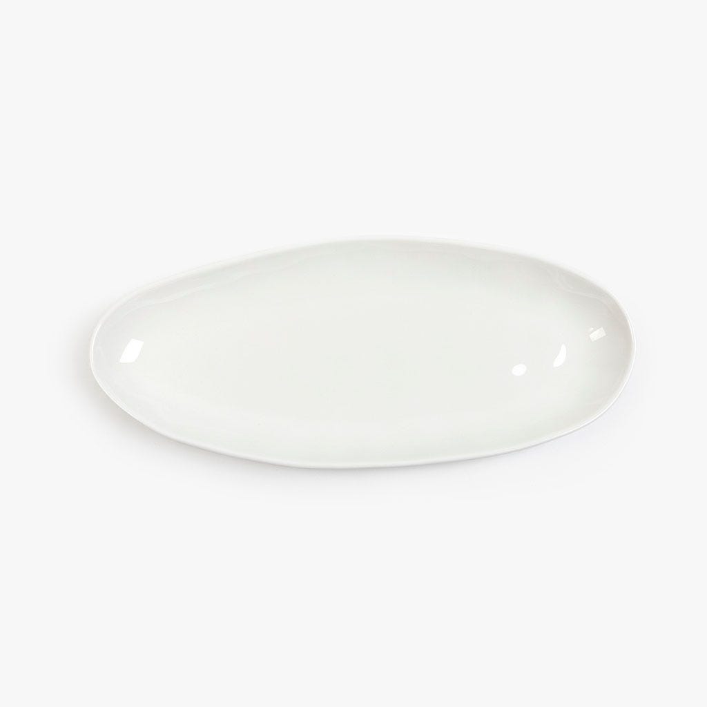 Prato oval martelado 30 cm BREEZE - Gato Preto