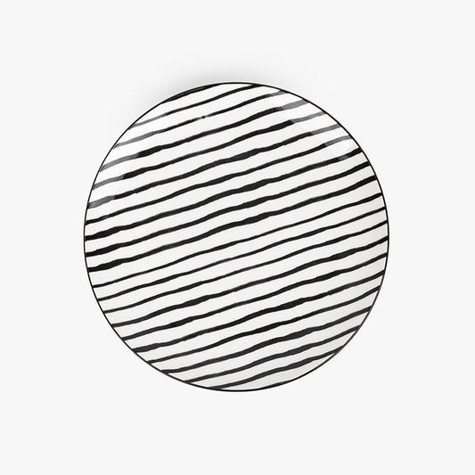 Prato Raso Listas Preto ASIA - Gato Preto