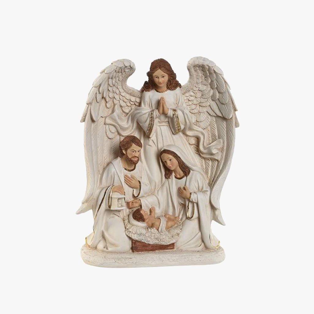 Presépio com Anjo CELESTIAL - Gato Preto