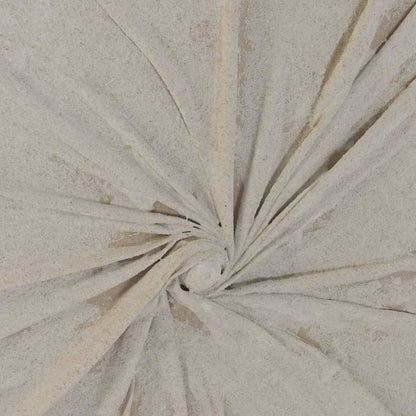 Quadro Drapeado Branco VÉU - Gato Preto